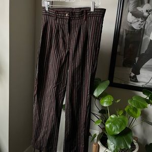 Striped Multi-Color Trousers